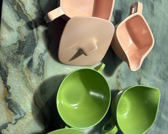 Juegos de azucarero y jarra para crema Melmac (2)