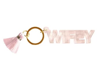 Porte-clés en acrylique - Wifey