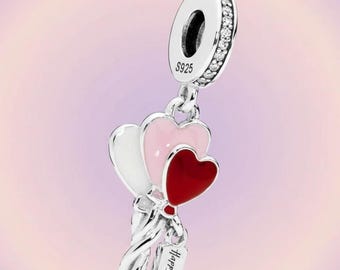 Happy birthday balloons charm