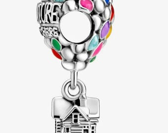 Disney pixar up house balloons charm