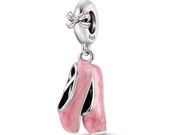 Ballerina shoes charm