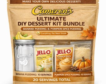 Kit fai-da-te Cameron's Signature con spezie alla banana e zucca