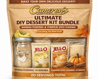 Kit de preparación de plátano y calabaza especiada Signature de Cameron