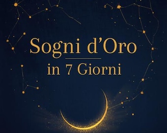 Sogni d'Oro in 7 Giorni - eBook Interattivo Sonno Bambini | Guida Pratica e Routine Nanna | Kit Digitale per Genitori