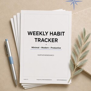 Daily Time‑Blocking Printable | Hourly Schedule Template & Productivity Planner Worksheet | PDF (Letter, A4, A5, Half Letter)