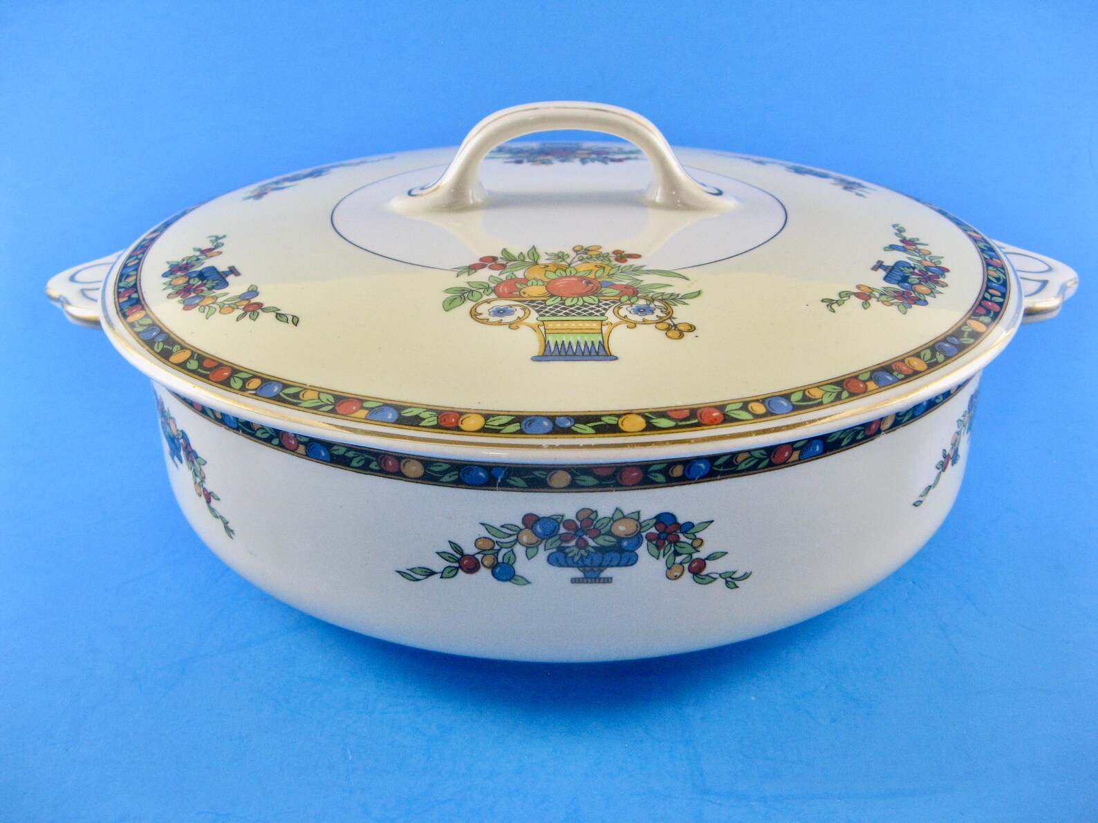 Johnson Brothers Covered Round Casserole Vegetable Dish Pareek Etsy