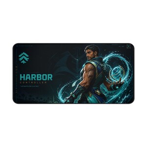 Water Control Gaming-Mauspad, Schreibtischmatte Blue Ocean, FPS Mousepad, Esports-Einstellungen, erweitertes Mauspad 16x32 12x18 Bild 3