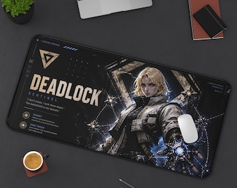 Taktisches Tech Gaming Mauspad, Cyber Defense Schreibtischunterlage, FPS Mousepad, Esports Einrichtung, erweitertes Mauspad 16x32 12x18