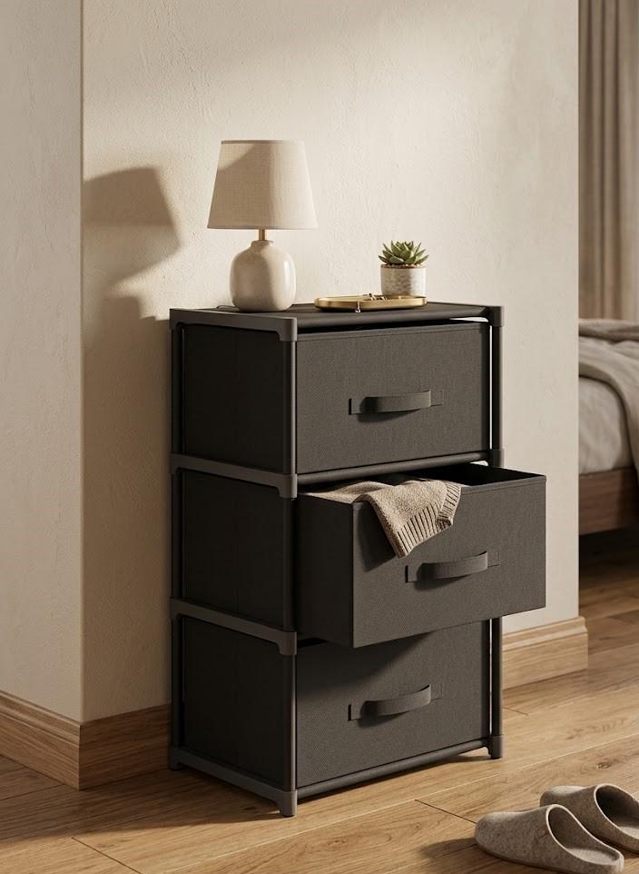 Meuble De Rangement À Tiroirs Ultra-Lisses, Organisateur Multi-Couches Gain Place, Colonne Moderne Pour Bureau, Chambre