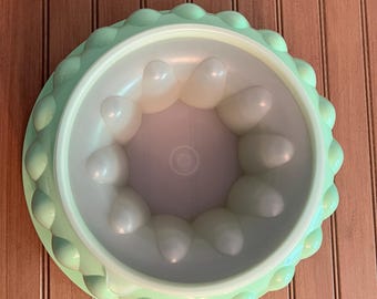 Vintage Tupperware Jel-Ring Mold Mint Green 9” Jello Dessert Mold Replacement
