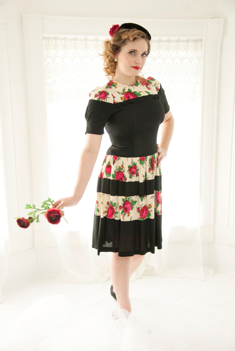 Pink Short Formal Floral Dress