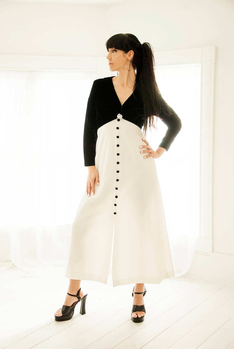 white velvet long sleeve dress