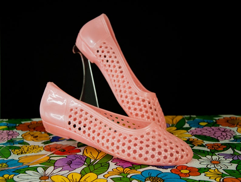 plastic jelly shoes