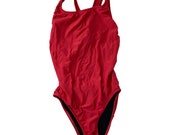 Vintage Red one-piece Baywatch swimsuit