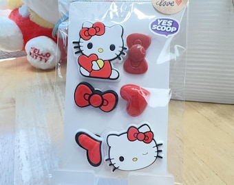 Character Shoe Charm Set | Kawaii Croc Charm | Cute Clog & Bag Charm | Sanrio Inspired Accessories