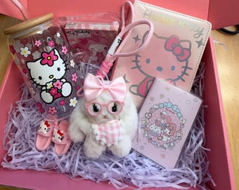 Tumbler Treasure Box | Kawaii Water Tumbler Gift Set | Choose Your Box Size