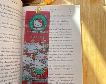 Bookmark | Cute Kawaii Bookmark | Tassel Bookmark | Double-Sided Bookmark | Gift for Book Lovers