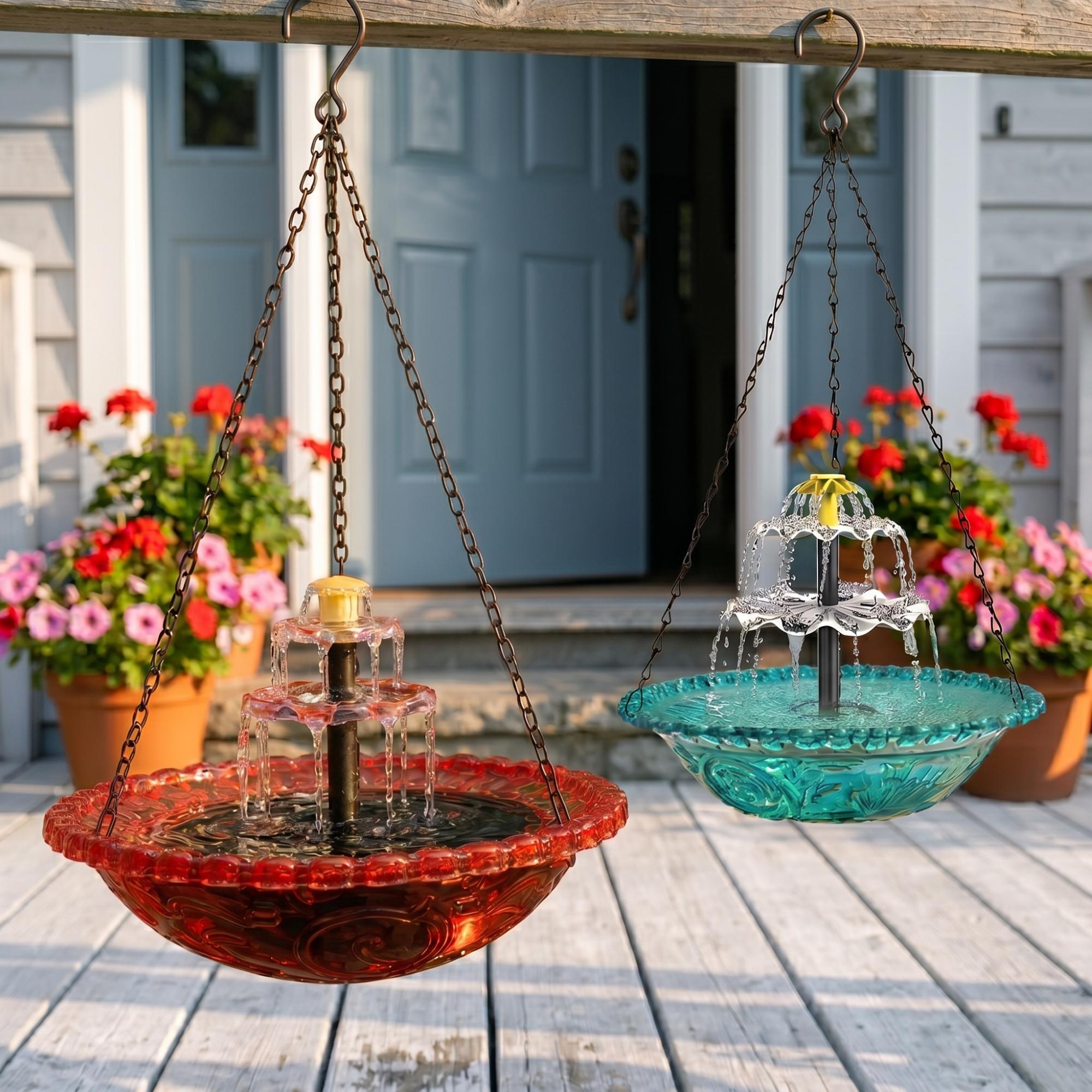 Solar water fountain - Etsy 日本