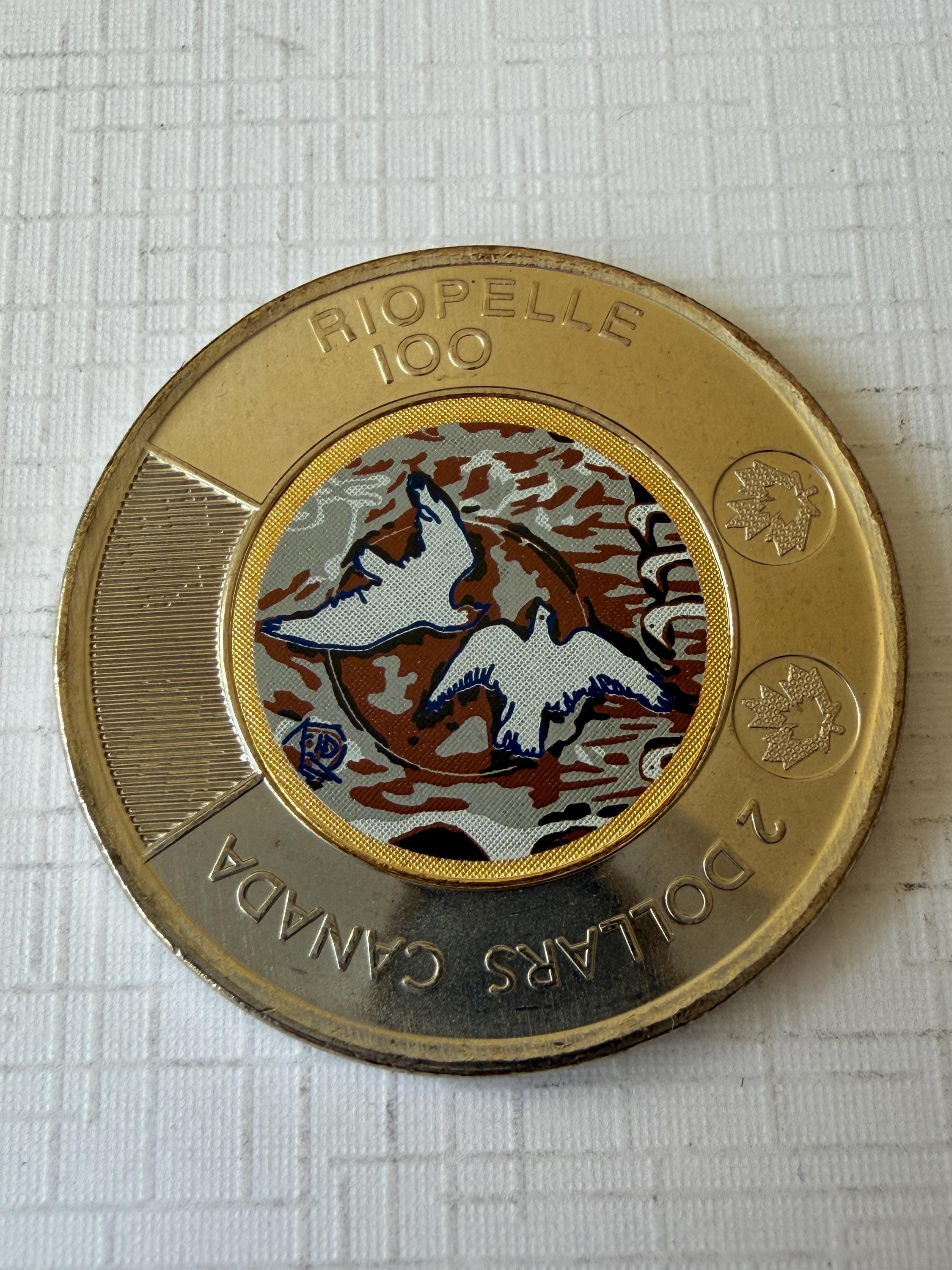 Canada 1 dollar coin - Etsy 日本