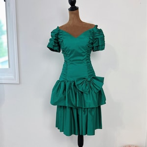 vintage 80s cocktail dress Vintage 80s After Five Black Velvet Cocktail Dress