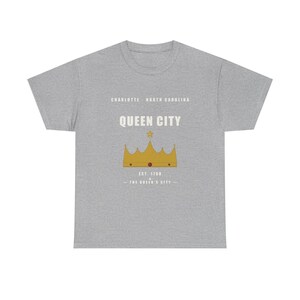 Queen City crown tee | Charlotte North Carolina T-shirt image 2