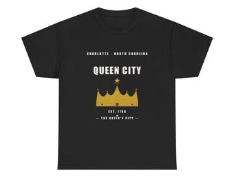 Queen City crown tee | Charlotte North Carolina T-shirt