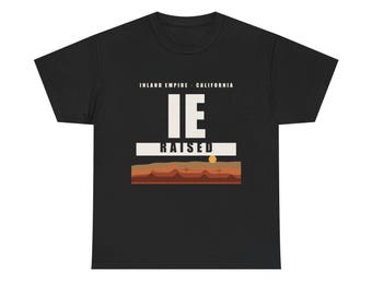 IE Raised graphic tee | Inland Empire California design