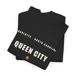 Queen City crown tee | Charlotte North Carolina T-shirt image 3
