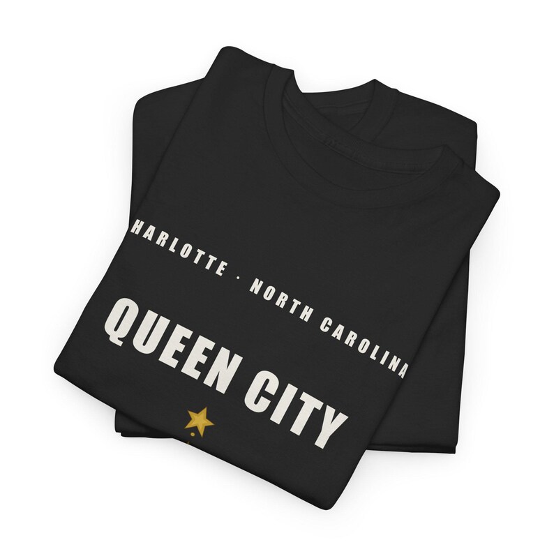 Queen City crown tee | Charlotte North Carolina T-shirt image 3