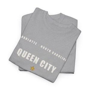 Queen City crown tee | Charlotte North Carolina T-shirt image 4