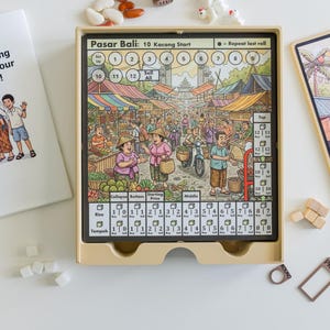 Pasar Board Game (1st Edition): Quick Market Simulation Strategy Game for Adults and Families
