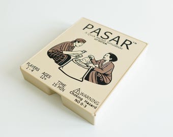 Pasar Board Game (1st Edition): Quick Market Simulation Strategy Game for Adults and Families