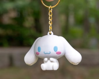 Cinnamoroll Schlüsselanhänger: Kawaii Sanrio Anime Accessoire für Taschen und Rucksäcke