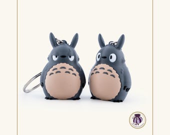 Studio Ghibli Chibi Totoro Schlüsselanhänger | Film inspiriertes Accessoire für Anime-Fans und Sammler