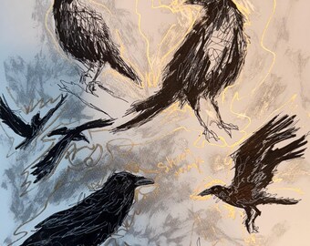 Original Sketch “Shiny Things”