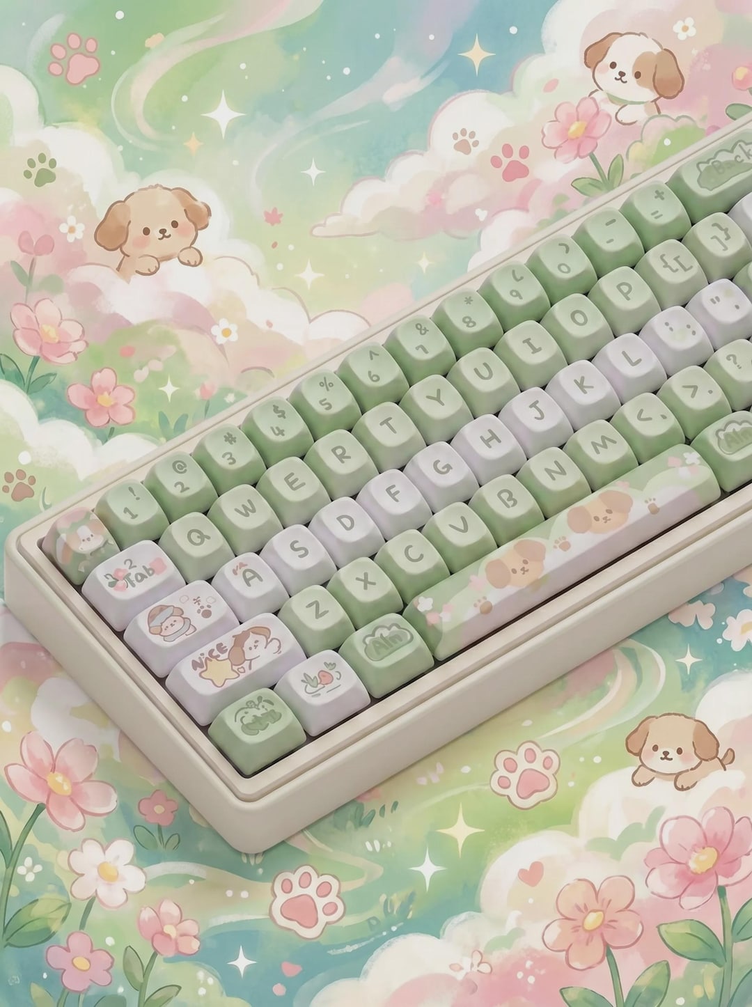 Dessert Cat PBT Keycaps | MOA Profile, 95 Key Set - Etsy
