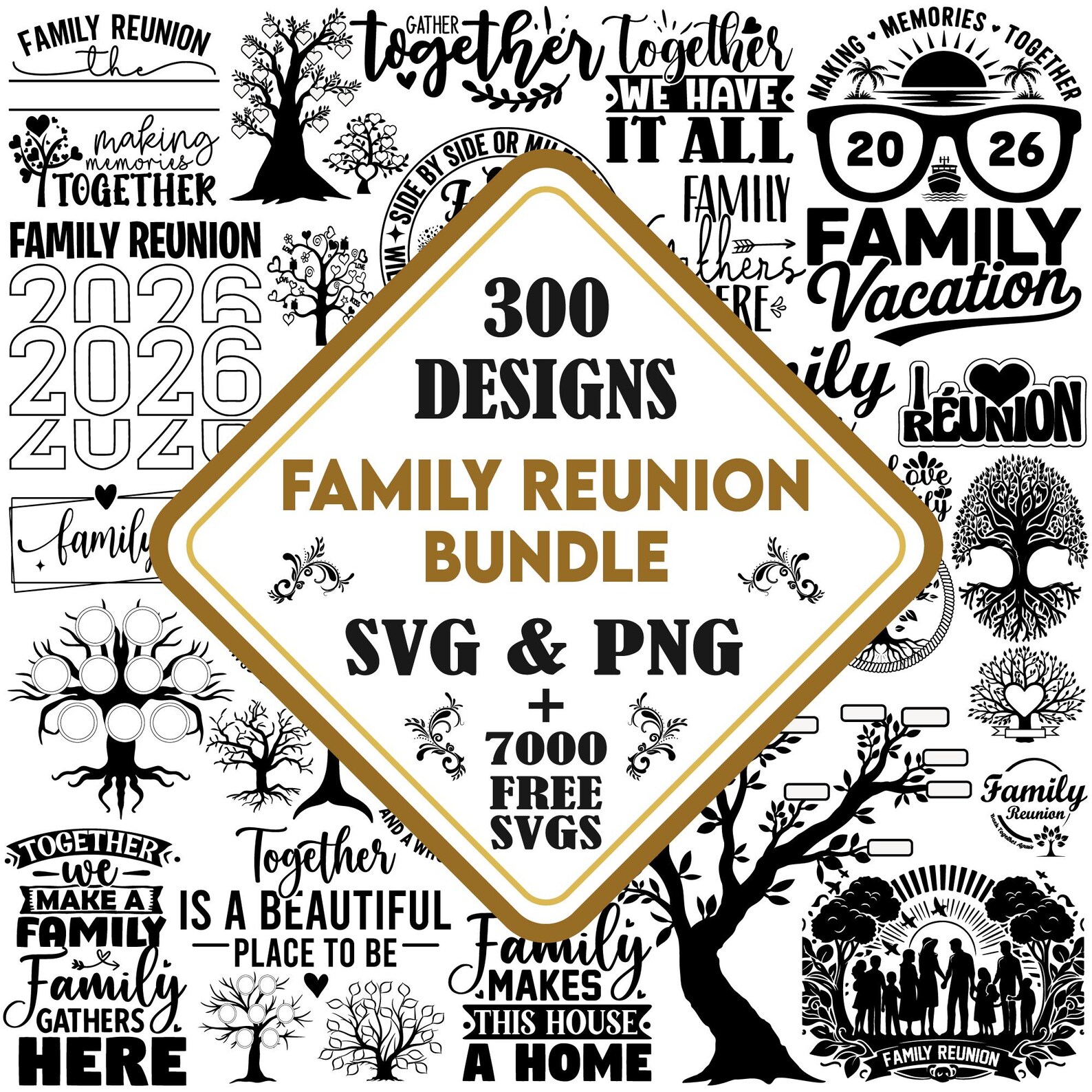Family Reunion Svg Bundle | Family Reunion Shirt Svg | Family Tree Svg ...