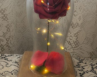 glass centerpiece