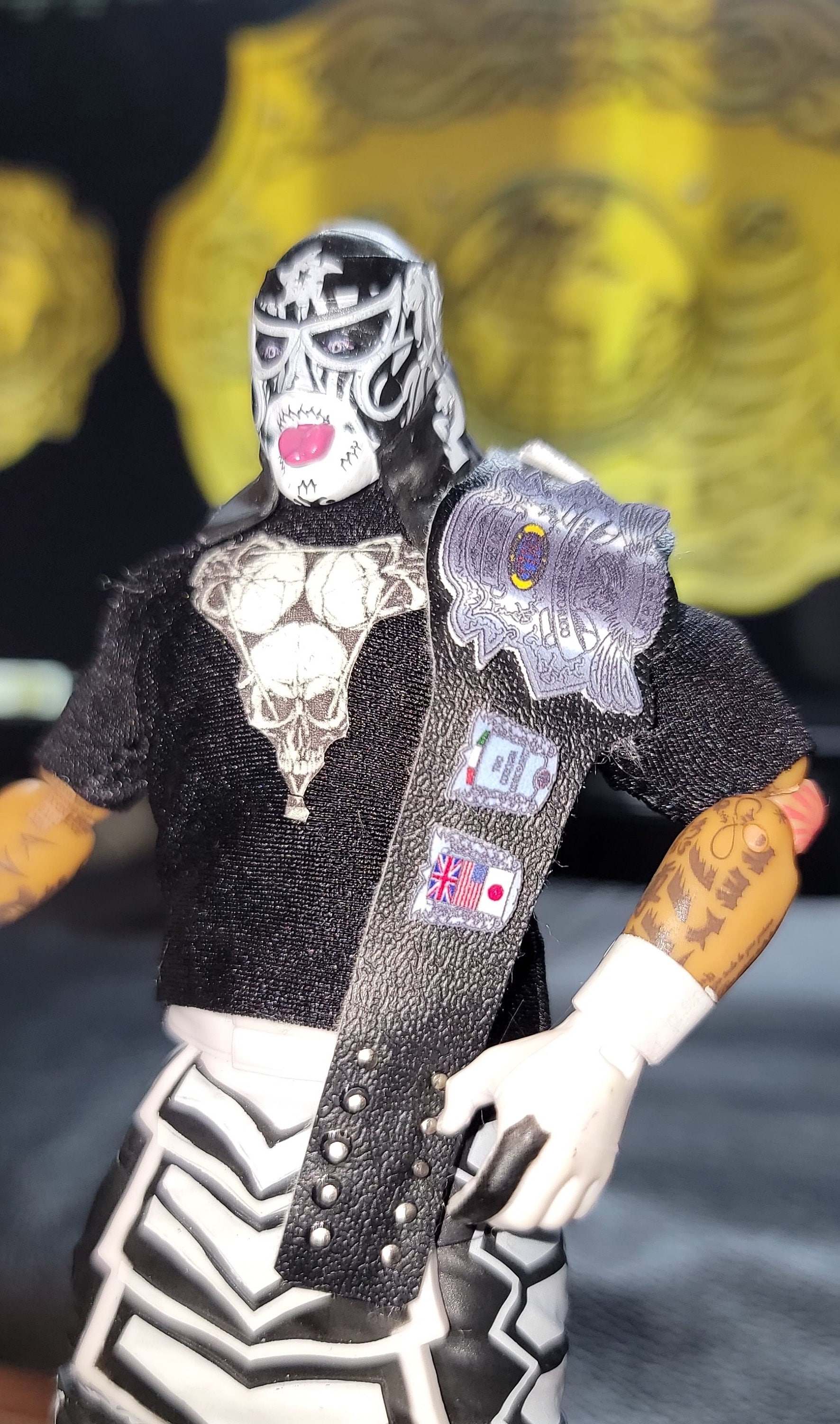 wwe フィギュア カスタム品 CMLLアトランティス 2025年最新】wwe