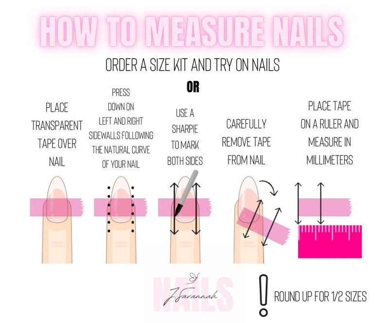 ALIZA - Reusable Full Set Press on Nails - Etsy