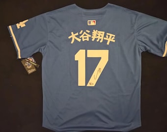 Shohei Ohtani Signed LA Dodgers Blue Nike Jersey XL | Japanese Nameplate | Authentic Jersey Variant | Autographed | COA