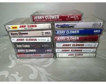 Jerry Clower Cassette Lot 14 Comedy Southern Storytelling MCA