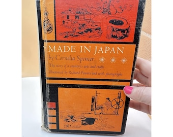 Made in Japan Cornelia Spencer 1963 Vintage Art Culture Book Knopf
