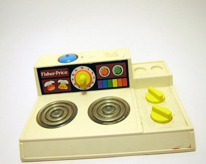 Vintage Fisher Price Stove Top 1978 Etsy