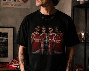 Arsenal tee, Arsenal tshirt, Saka Odegaard Graphic TShirt, , arsenal fan gift, arsenal, arsenal funny tee Football Fan Gift