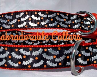 Halloween Dog Collar Bat Dog Collar