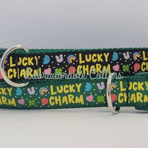 St. Patricks Day Hundehalsband Glücksbringer Shamrock Hundehalsband