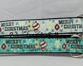 Christmas Dog Collar Merry Christmas Dog Collar