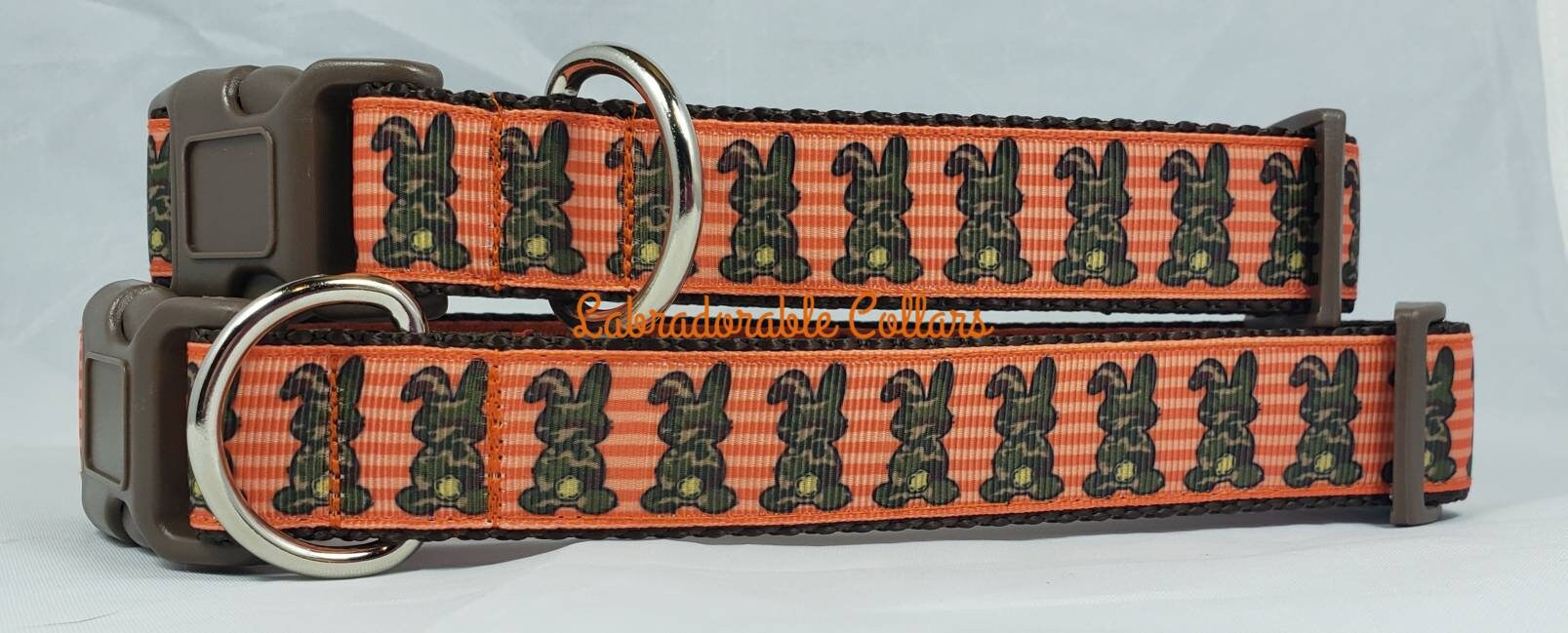 Easter Dog Collar / Leash Easter Camo Bunny Easter Dog Collar