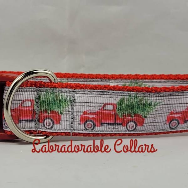 Christmas Dog Collar Christmas Tree Dog Collar Pickup Truck Dog Collar